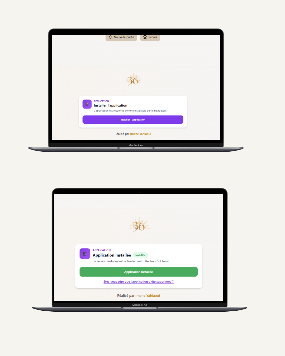 Gestion de l'état d'installation d'une PWA React avec Vite